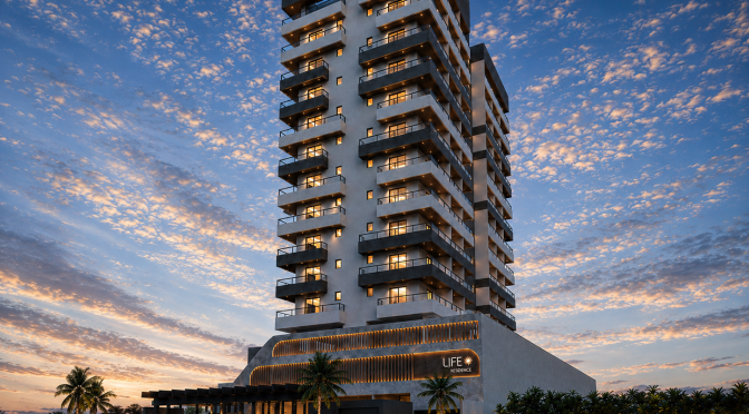 Fachada do Life Residence