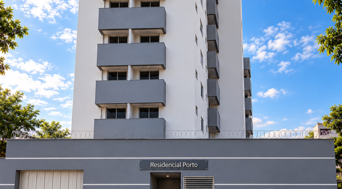 Fachada do Residencial Porto